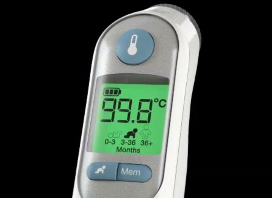 A thermometer that has memory and auto shutoff.
