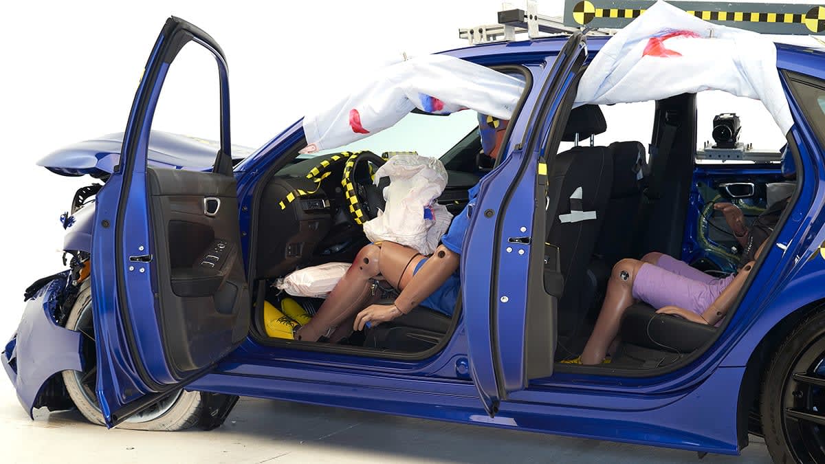 Small Cars Lag In Rear Seat Safety New IIHS Crash Tests Show