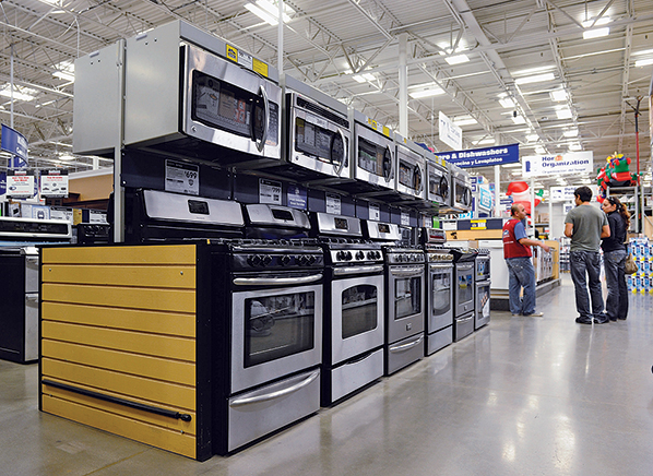 Where can you learn more about pricing and warranties for appliances sold at Lowes?