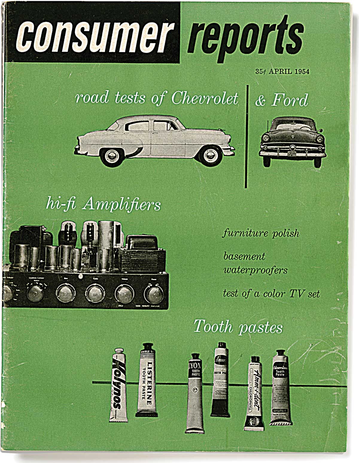 Consumer Reports Magazine 80th Anniversary Covers