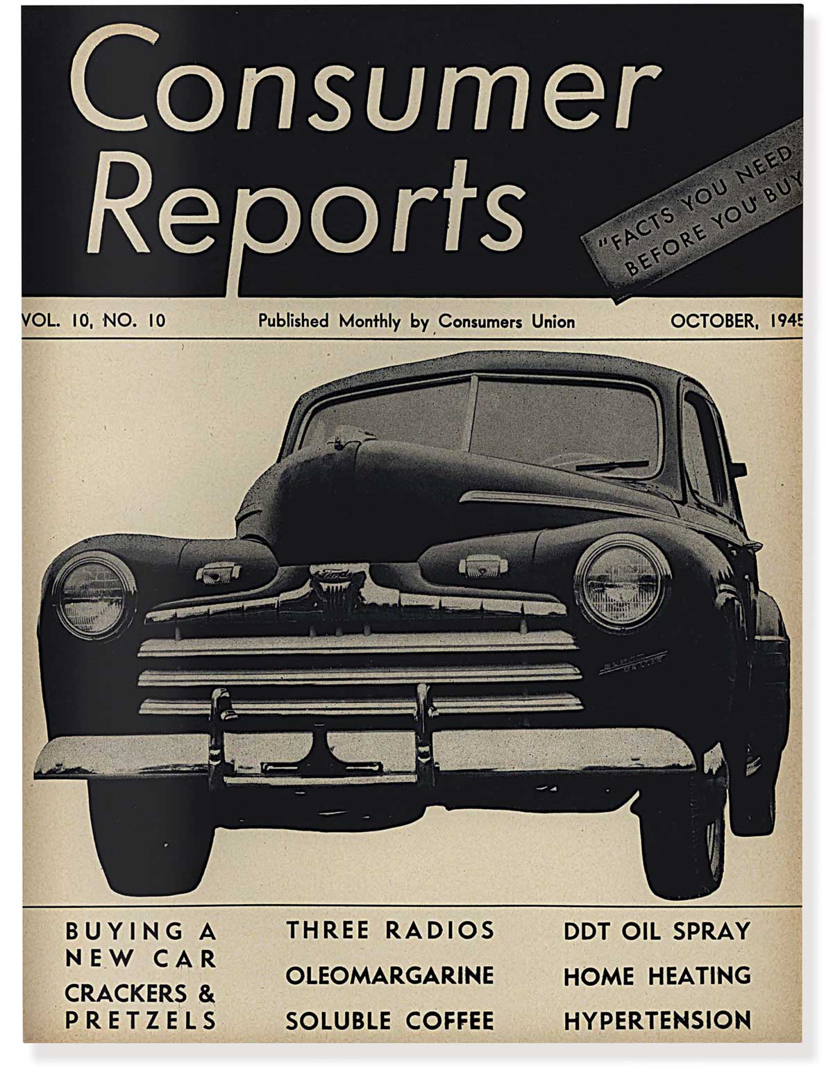 Consumer Reports Magazine 80th Anniversary Covers