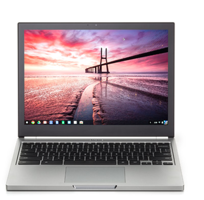 Photo of a chromebook computer.