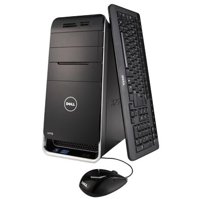 Photo of full-sized desktop computer.