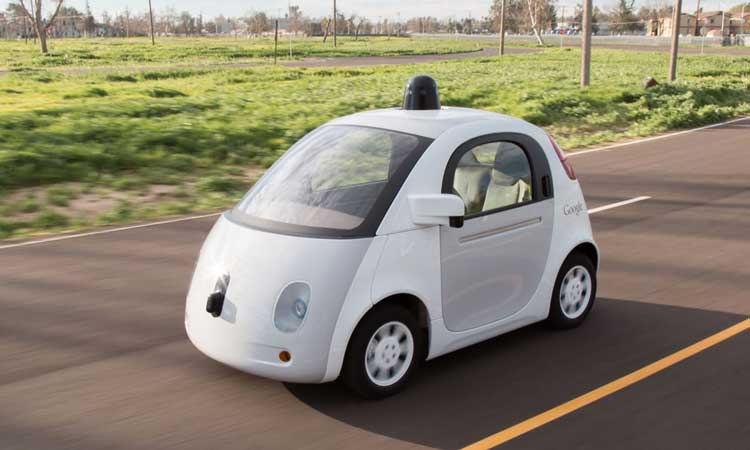 A Google self-driving car