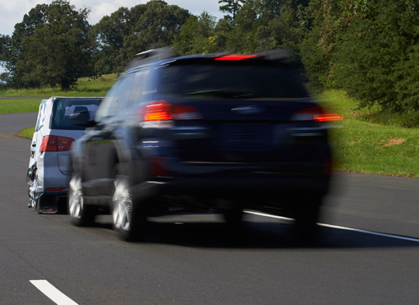 IIHS autobrake testing
