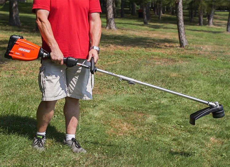 echo battery powered weed eater