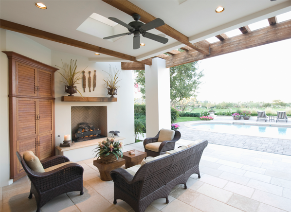 Ceiling fans add comfort and save money too