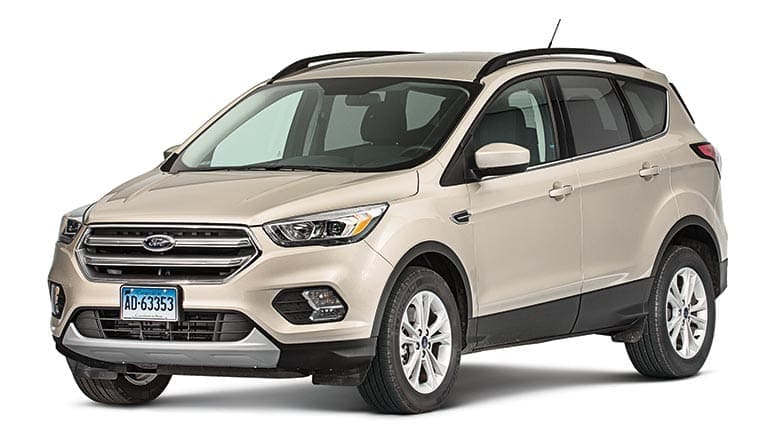 2017 Ford Escape review: front shot of the Escape