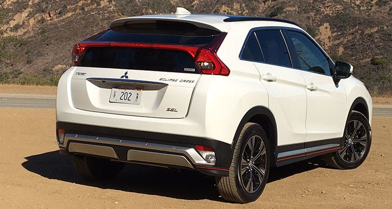 2018 Mitsubishi Eclipse Cross rear.