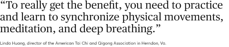 How to relieve back pain. Quote from Linda Huang.