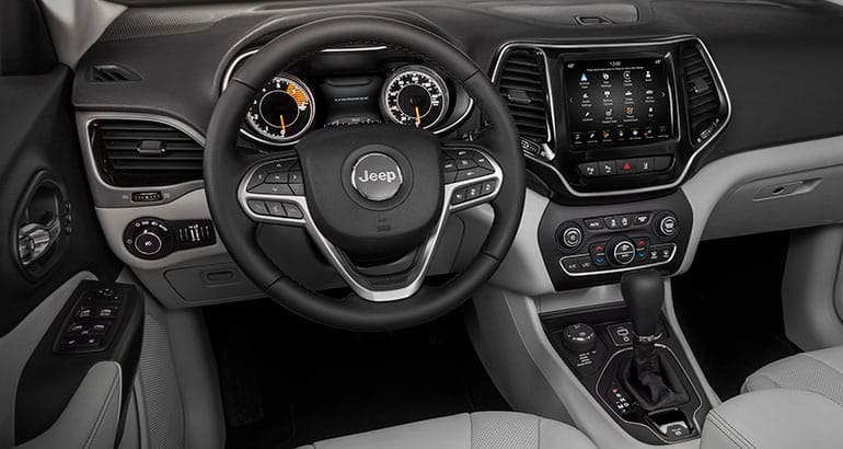 2019 Jeep Cherokee interior