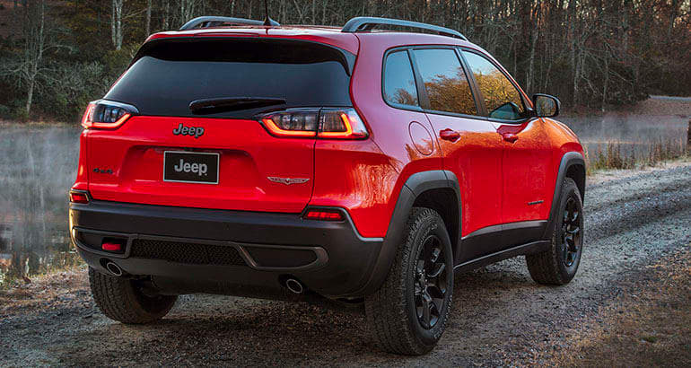 2019 Jeep Cherokee rear