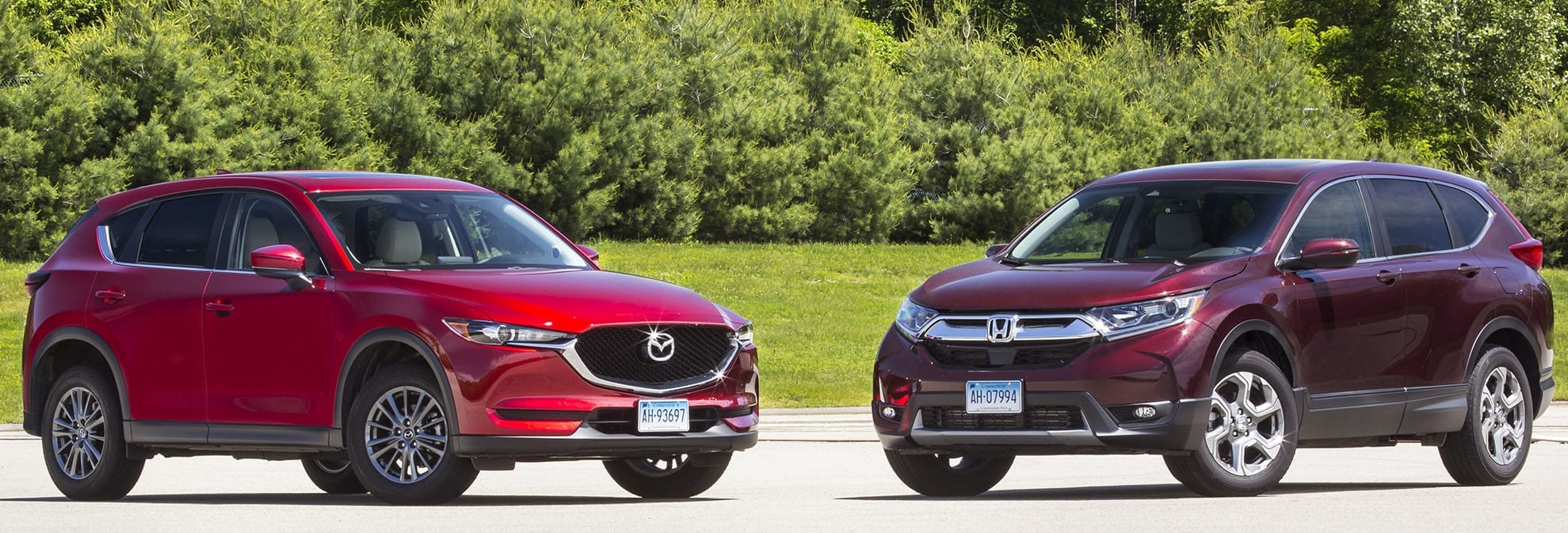 Suv Face Off Honda Cr V Vs Mazda Cx 5 Consumer Reports