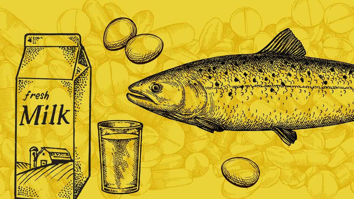 Milk, fish, and eggs are sources of vitamin B12