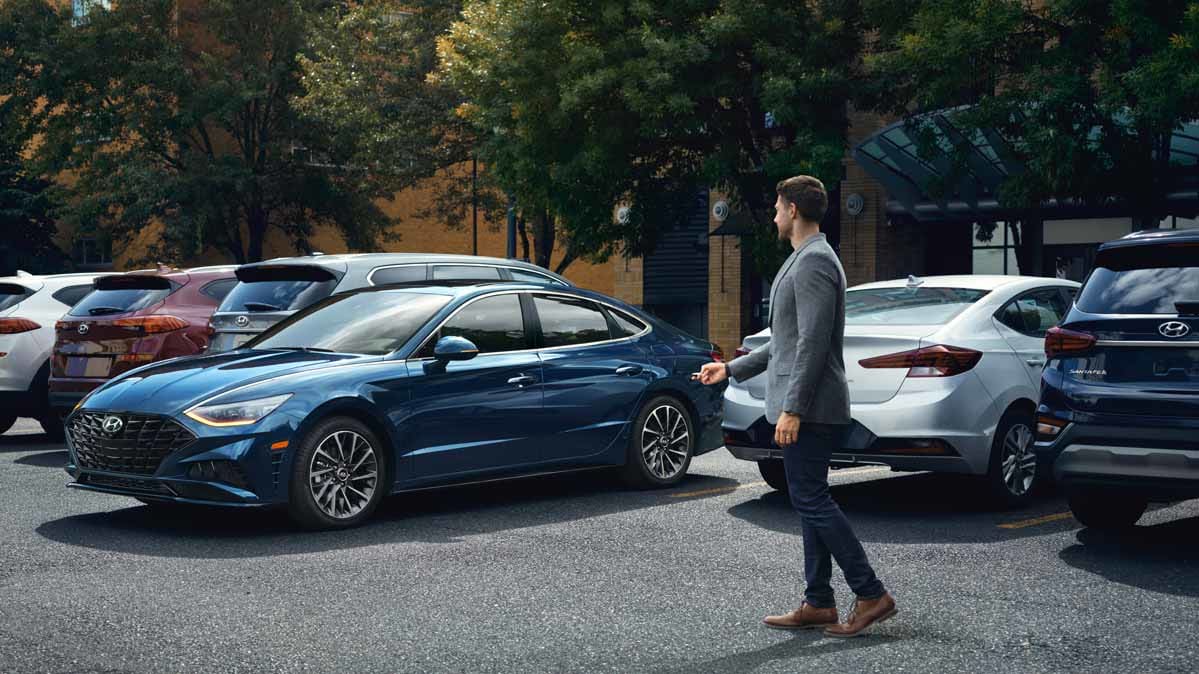 A 2020 Hyundai Sonata Limited with Remote Smart Parking Assist 