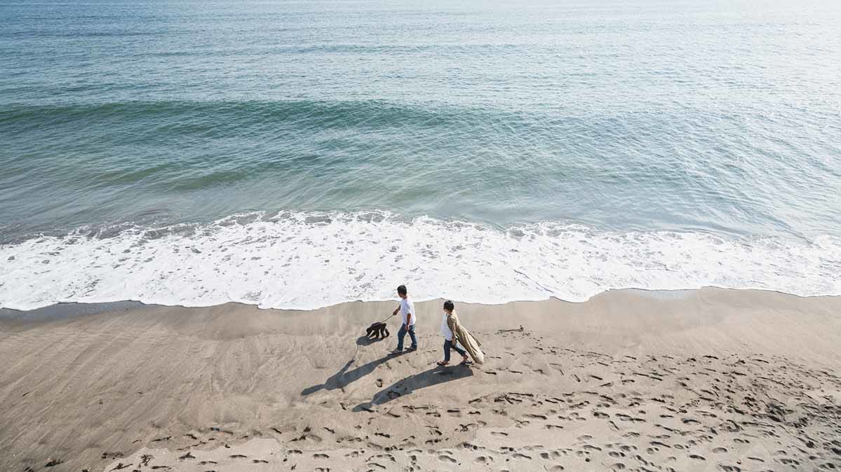 beach towel that filters sand