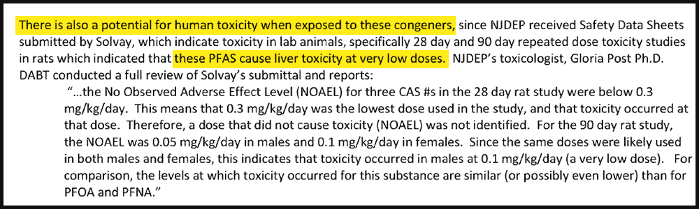 State and federal scientists discuss Solvay's use of a PFAS replacement. 