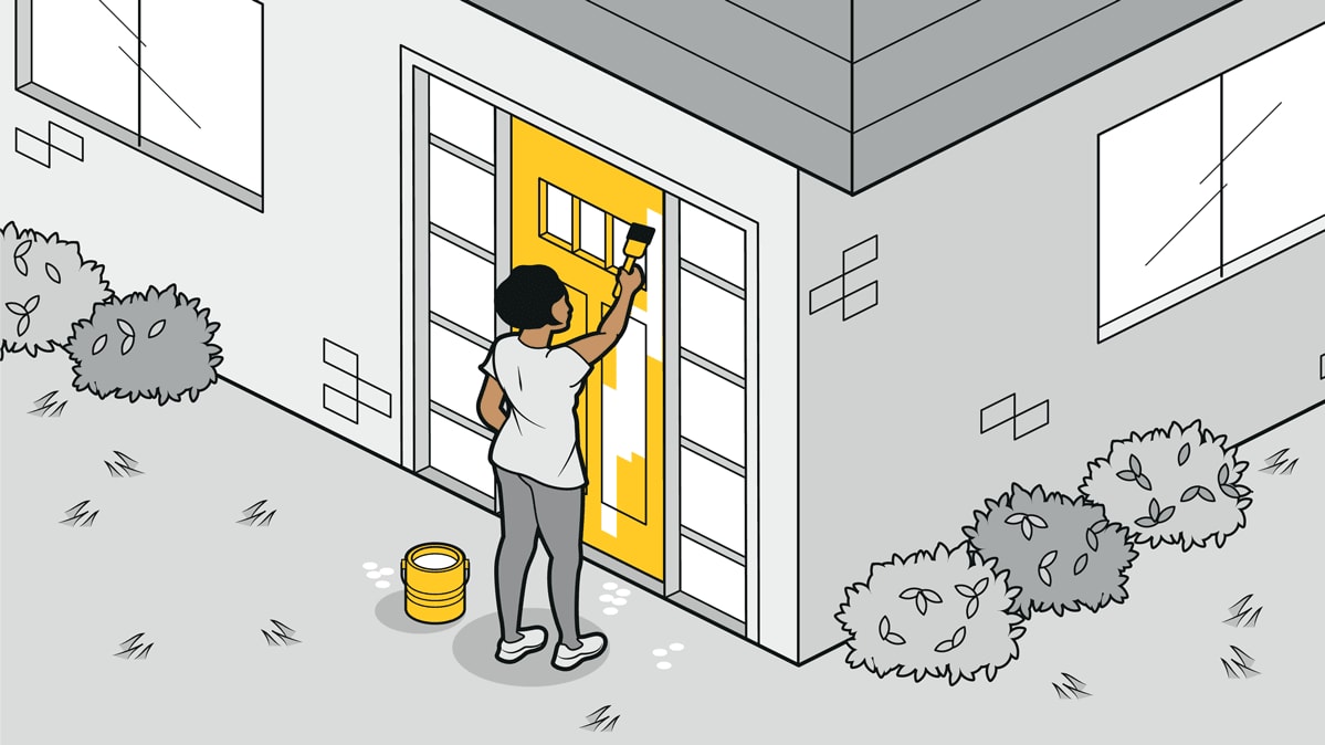 cómo pintar el exterior de la casa