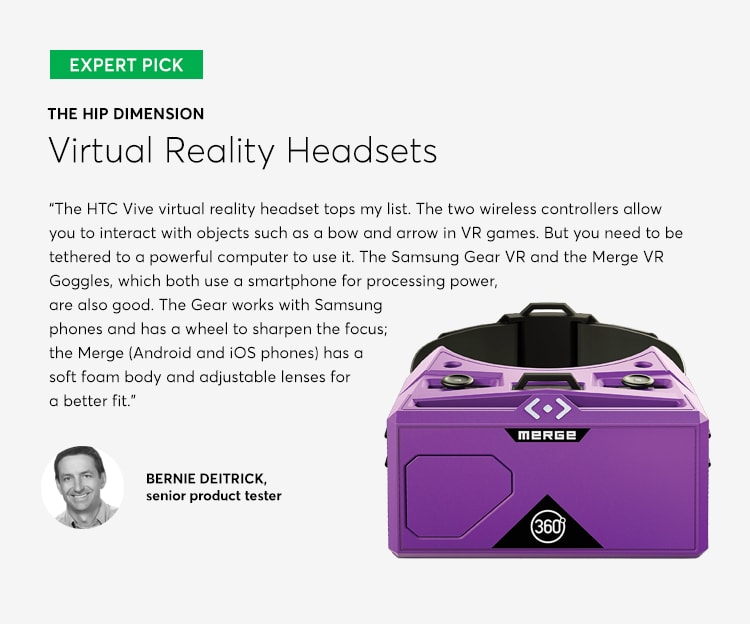 Holiday gifts for the gadget geek: HTC Vive