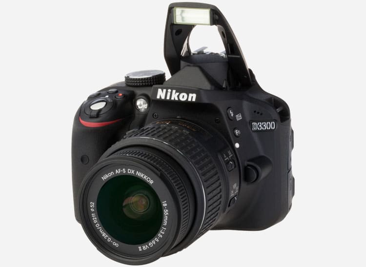 Photo of the Nikon D3300 SLR advanced camera