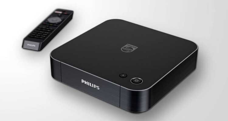 Philips BDP7501 4K Blu-ray player.
