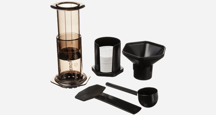 Use the AeroPress Coffee Maker to brew coffee.