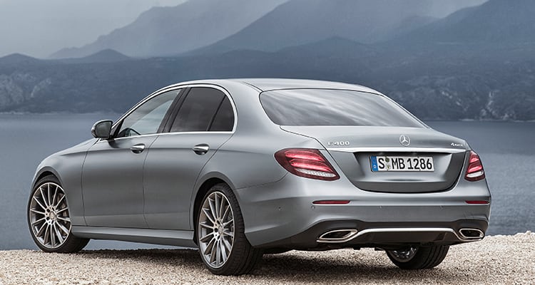 2017 Mercedes-Benz E-Class rear