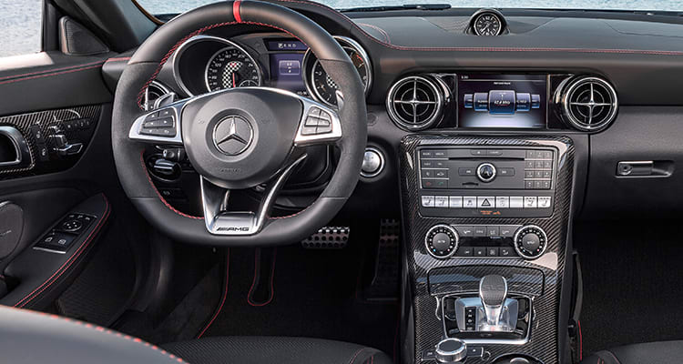 2017 Mercedes-Benz SLC Roadster interior