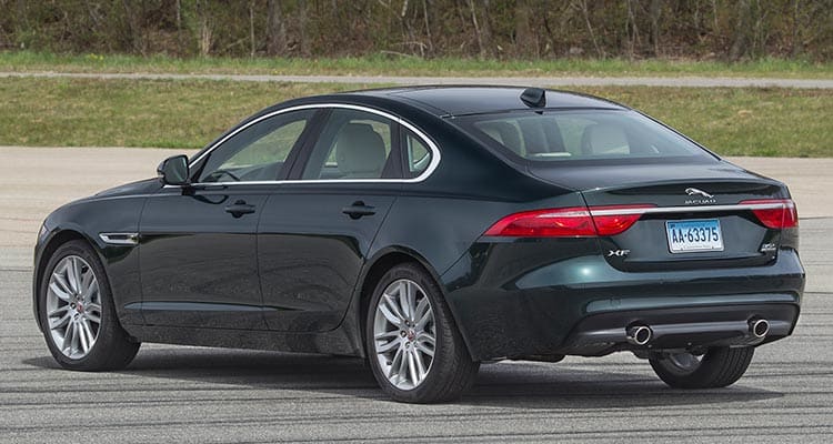 2016 Jaguar XF sedan rear