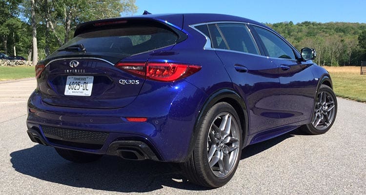 2017 Infiniti QX30 rear