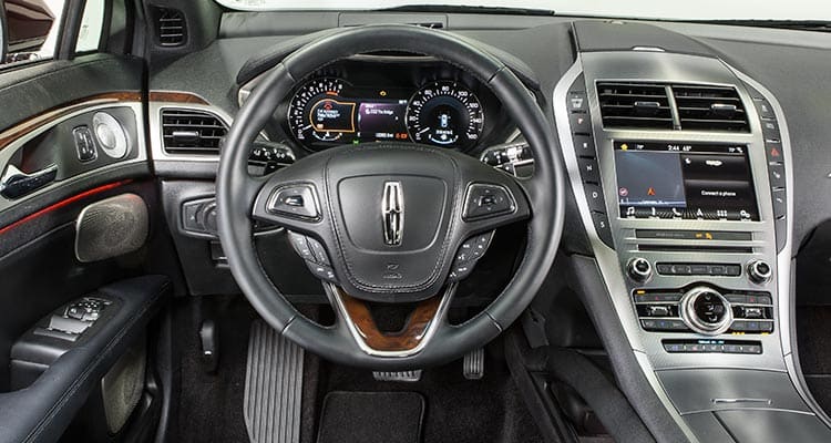 2017 Lincoln MKX interior