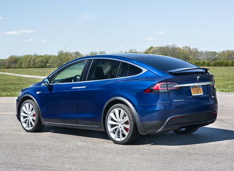 Tesla Model X electric vehicle