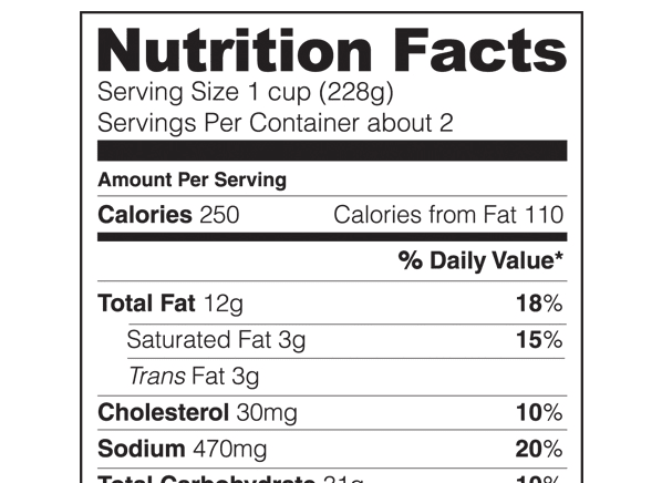 Nutrition Facts | New Food Labels - Consumer Reports News.