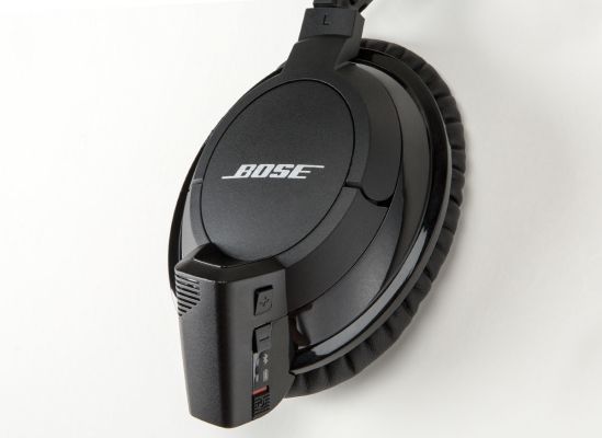 Photo of a Bose headphone battery.