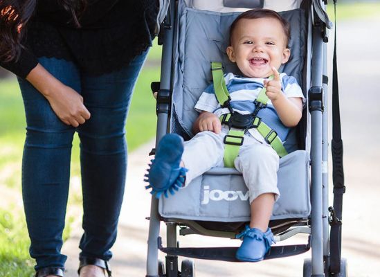 Year old in stroller