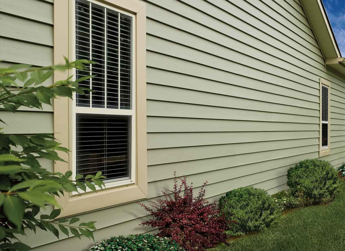 foam backing on siding