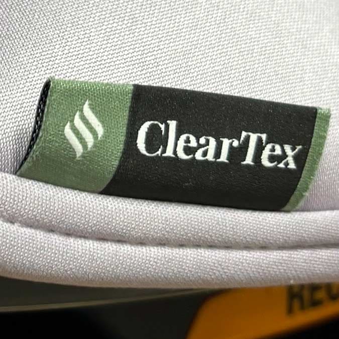 A product tag that says ClearTex