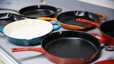 cast iron pan testing