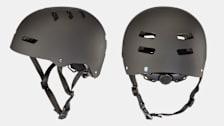 Two profile shots of the Dimensions bike helmet
