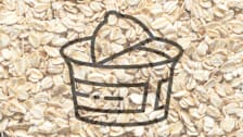 oats with illustrated cup