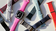 multicolored apple watchbands