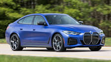2022 BMW i4 front driving