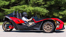 Polaris Slingshot driving