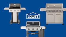 Left to right: Permasteel, Weber, and Monument grills