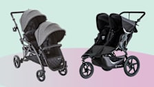 Contours Elite V2 Double Stroller and the BOB Gear Revolution Flex 3.0 Duallie Double Jogging Stroller