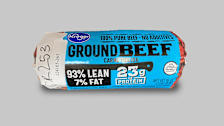 Kroger Ground Beef packaging