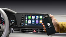 Car Play Being used in a 2023 Hyundai Elantra