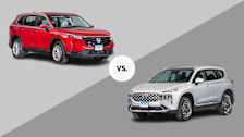 2023 Honda CR-V and 2021 Hyundai Santa Fe