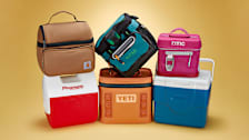 Small coolers: Coleman Chiller, Yeti Hopper Flip soft cooler, Igloo Playmate Cooler, RTIC Everyday Cooler, Titan by Arctic Zone Zipperless Hardbody Cooler, Carhartt Deluxe Lunch Cooler