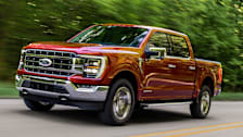 2021 Ford F-150 front driving